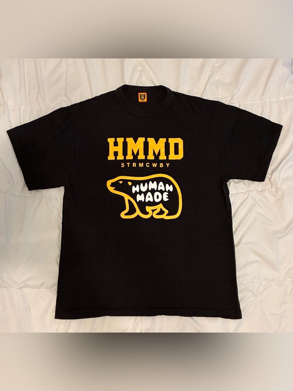 Human Made Men's / Unisex HMMD Polar Bear T-Shirt in Black Size L